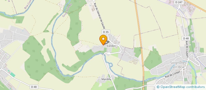 localisation de l'entreprise MONSIEUR PATRICK LECAT  GRISY-SUISNES