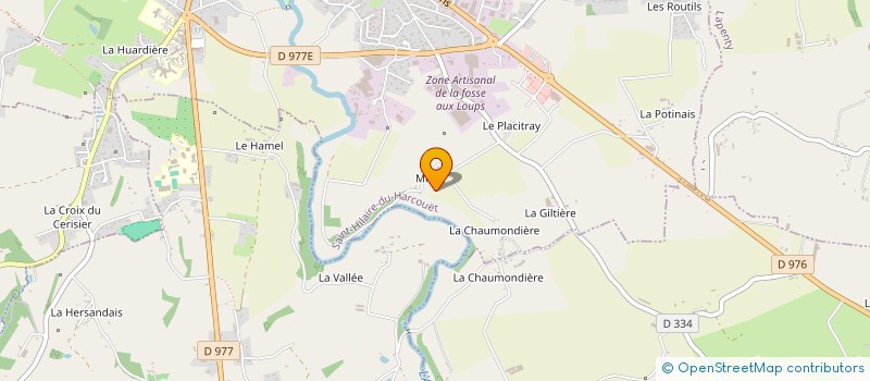 localisation de l'entreprise MONSIEUR PATRICK LECHEVALLIER à SAINT-HILAIRE-DU-HARCOUET