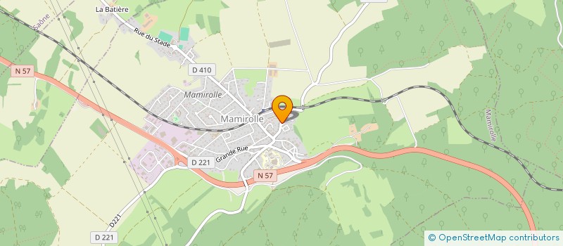 localisation de l'entreprise MONSIEUR PATRICK LECHINE  MAMIROLLE