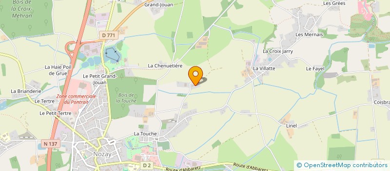 localisation de l'entreprise MONSIEUR PATRICK LECLAIR  JANS