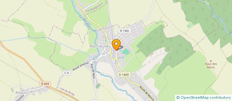 localisation de l'entreprise MONSIEUR PATRICK LECLERC  VAL DE BRIEY