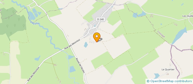 localisation de l'entreprise MONSIEUR PATRICK LECLERE  LUCENAY-LES-AIX