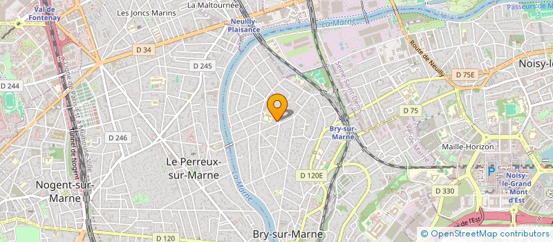 localisation de l'entreprise MONSIEUR PATRICK LECOINTE  BRY-SUR-MARNE