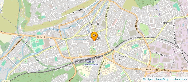 localisation de l'entreprise MONSIEUR PATRICK LECOMTE à EVREUX