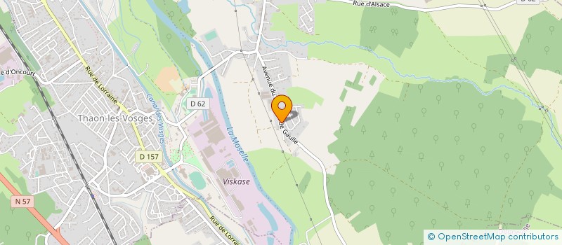 localisation de l'entreprise MONSIEUR PATRICK LECONTE  THAON-LES-VOSGES