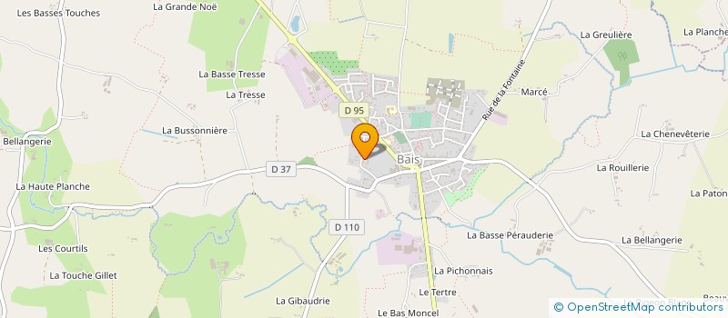localisation de l'entreprise MONSIEUR PATRICK LECOQ à BAIS