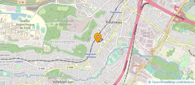 localisation de l'entreprise MONSIEUR PATRICK LECOUTURIER à PALAISEAU