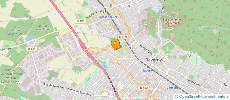 localisation de l'entreprise MONSIEUR PATRICK LECUIROT  TAVERNY