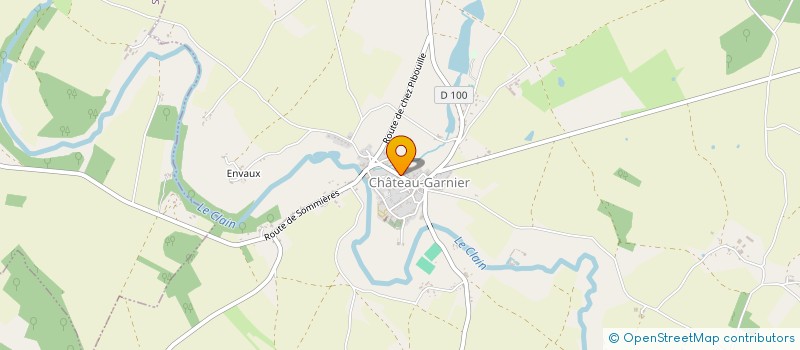 localisation de l'entreprise MONSIEUR PATRICK LECUYER  CHATEAU-GARNIER