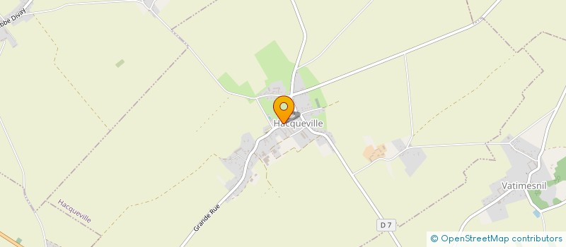 localisation de l'entreprise MONSIEUR PATRICK LEFEBVRE  HACQUEVILLE