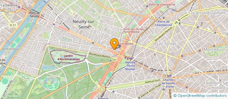 localisation de l'entreprise MONSIEUR PATRICK LEFEVRE à NEUILLY-SUR-SEINE
