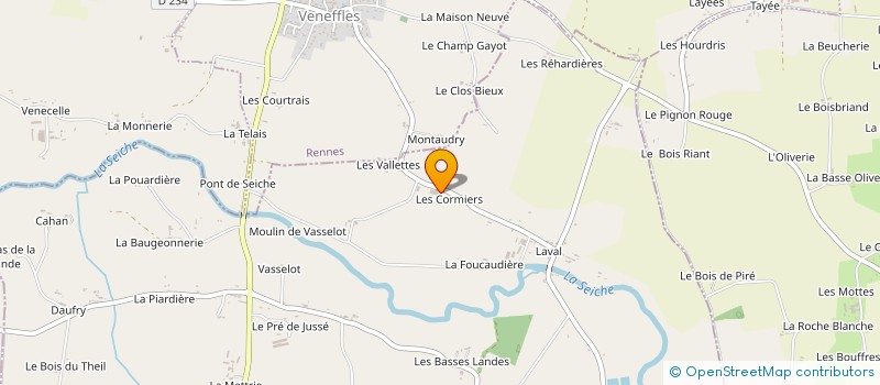 localisation de l'entreprise MONSIEUR PATRICK LEGENDRE  AMANLIS