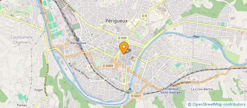 localisation de l'entreprise MONSIEUR PATRICK LEGER à PERIGUEUX