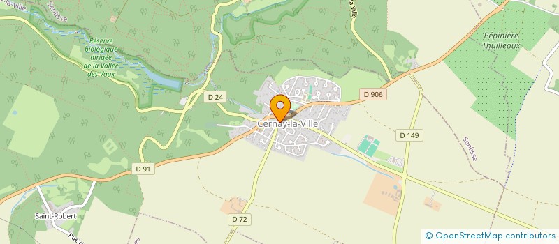 localisation de l'entreprise MONSIEUR PATRICK LEGRAIN à CERNAY-LA-VILLE