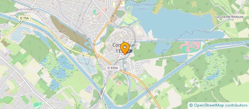 localisation de l'entreprise MONSIEUR PATRICK LEGRAND à CONDE-SUR-L'ESCAUT