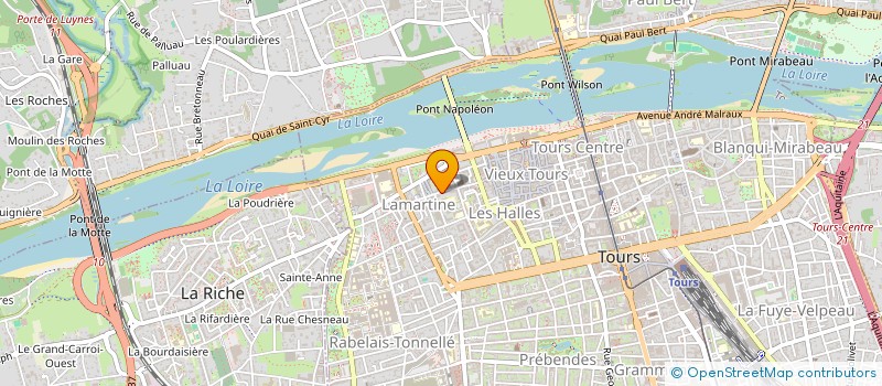 localisation de l'entreprise MONSIEUR PATRICK LEGRAY à TOURS