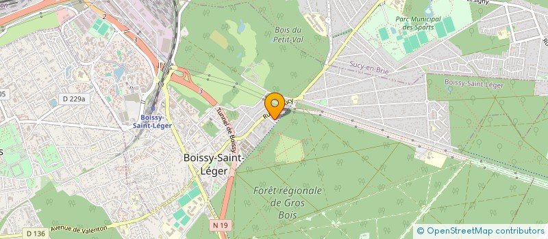 localisation de l'entreprise MONSIEUR PATRICK LEJEUNE à BOISSY-SAINT-LEGER