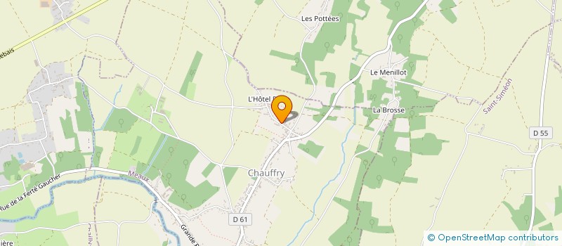 localisation de l'entreprise MONSIEUR PATRICK LEJONC à CHAUFFRY