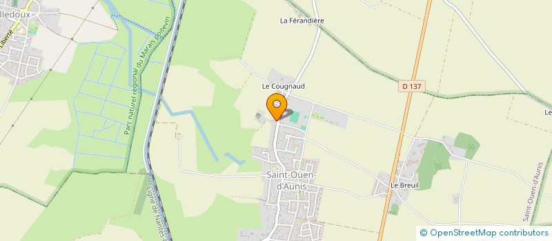 localisation de l'entreprise MONSIEUR PATRICK LELOUP  SAINT-OUEN-D'AUNIS