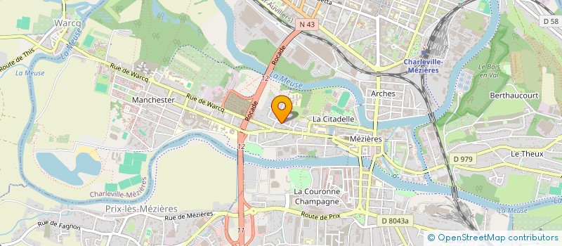 localisation de l'entreprise MONSIEUR PATRICK LEMOINE  CHARLEVILLE-MEZIERES