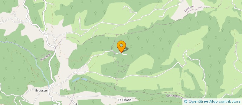 localisation de l'entreprise MONSIEUR PATRICK LEMOINE  LAGLEYGEOLLE