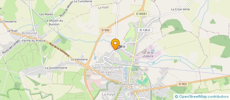 localisation de l'entreprise MONSIEUR PATRICK LEMONNIER à LA HAYE
