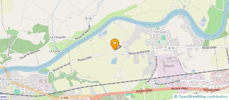 localisation de l'entreprise MONSIEUR PATRICK LEMOSY  TERSSAC