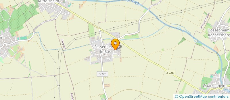 localisation de l'entreprise MONSIEUR PATRICK LEON  QUATZENHEIM