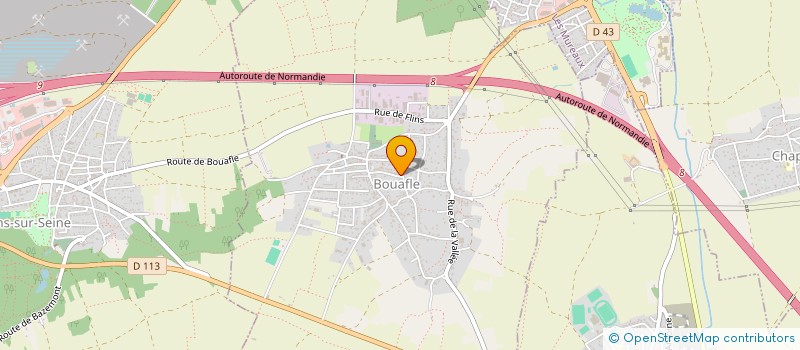 localisation de l'entreprise MONSIEUR PATRICK LEONARD  THOIRY