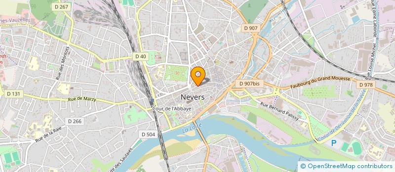 localisation de l'entreprise MONSIEUR PATRICK LEPAGE à NEVERS
