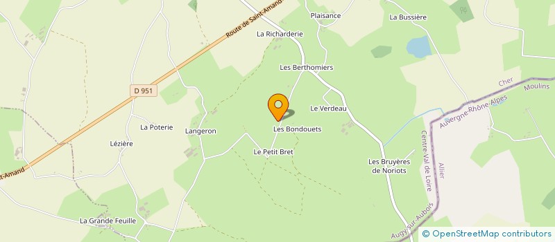 localisation de l'entreprise MONSIEUR PATRICK LERAT  CORVOL L ORGUEILLEUX