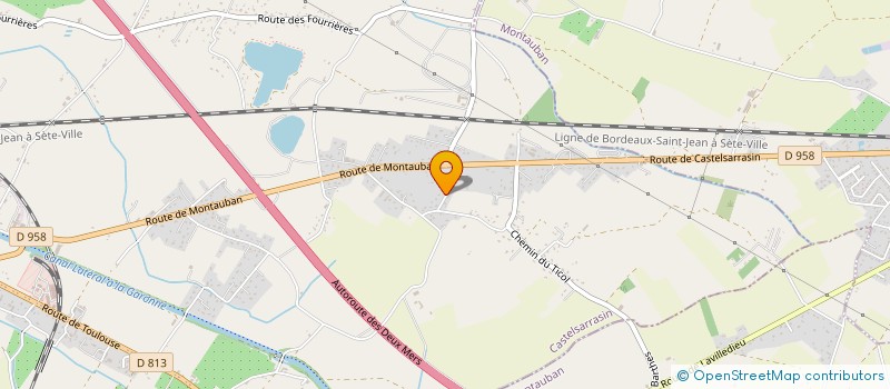 localisation de l'entreprise MONSIEUR PATRICK LERM  LAFITTE