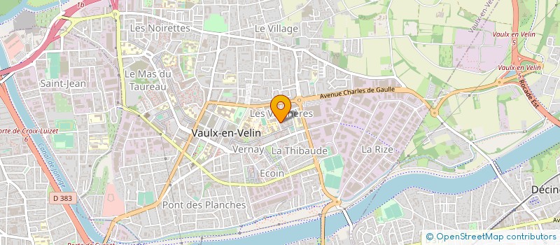 localisation de l'entreprise MONSIEUR PATRICK LERNO à VAULX EN VELIN