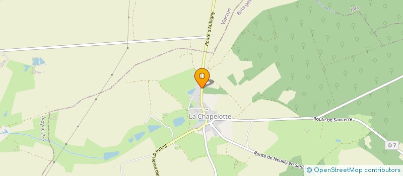 localisation de l'entreprise MONSIEUR PATRICK LEROY  LA CHAPELOTTE