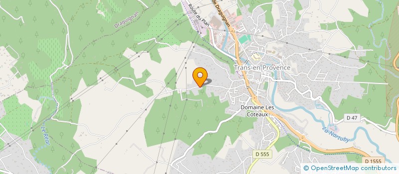 localisation de l'entreprise MONSIEUR PATRICK LESAGE à TRANS-EN-PROVENCE