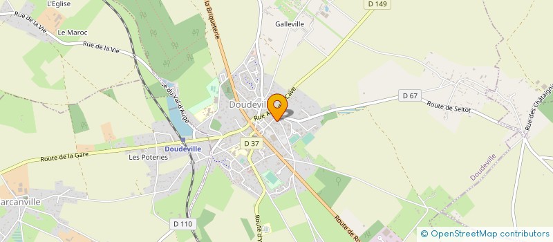 localisation de l'entreprise MONSIEUR PATRICK LESUEUR à DOUDEVILLE