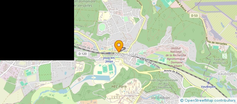 localisation de l'entreprise MONSIEUR PATRICK LETESSIER  JOUY-EN-JOSAS