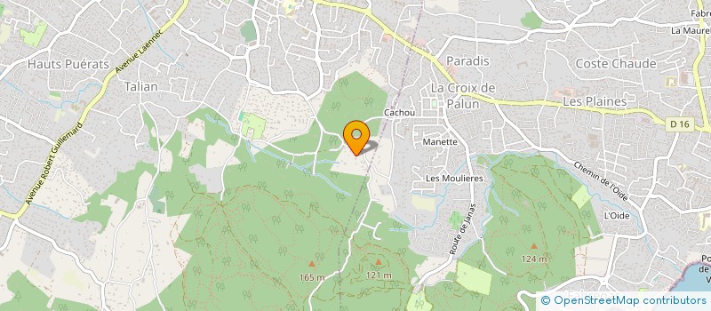 localisation de l'entreprise MONSIEUR PATRICK LETIENT à SIX-FOURS-LES-PLAGES