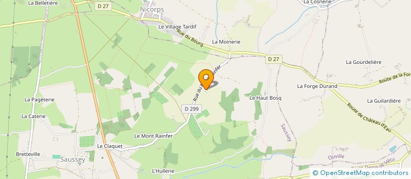 localisation de l'entreprise MONSIEUR PATRICK LETOUZEY à SAUSSEY