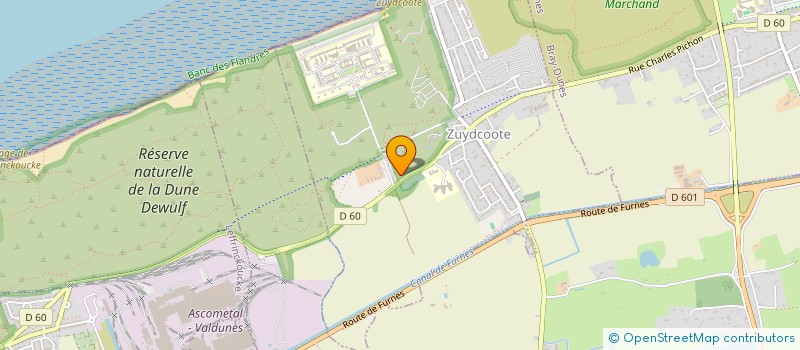 localisation de l'entreprise MONSIEUR PATRICK LEVEQUE  ZUYDCOOTE