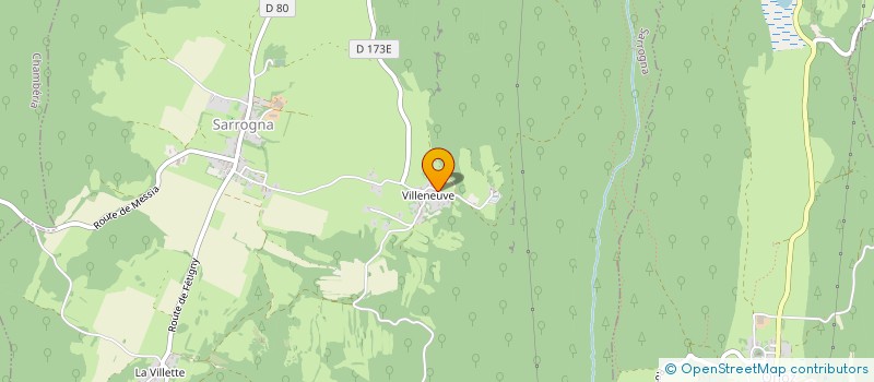 localisation de l'entreprise MONSIEUR PATRICK LEVEQUE  SARROGNA