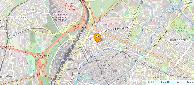 localisation de l'entreprise MONSIEUR PATRICK LEVY à STRASBOURG