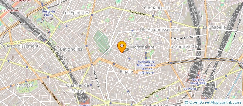 localisation de l'entreprise MONSIEUR PATRICK LEWINGER  PARIS