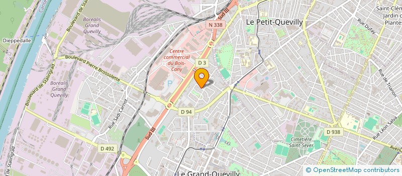 localisation de l'entreprise MONSIEUR PATRICK LHERMEROUT  LE GRAND-QUEVILLY