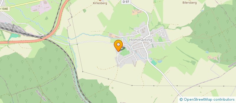 localisation de l'entreprise MONSIEUR PATRICK LHERNAULT  HOMMARTING