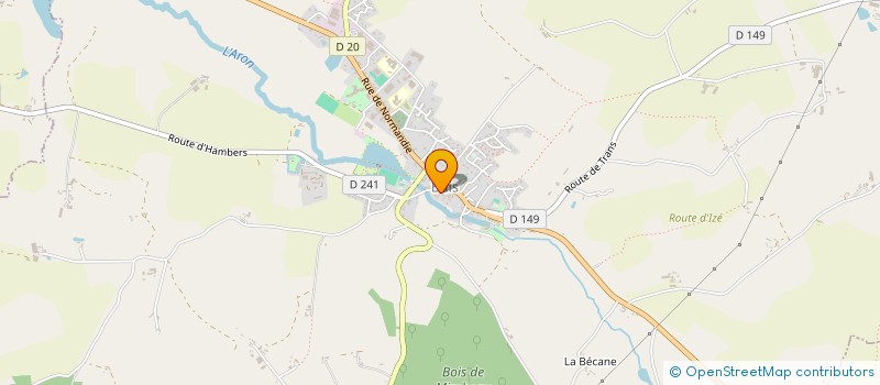 localisation de l'entreprise MONSIEUR PATRICK LIARD  BAIS