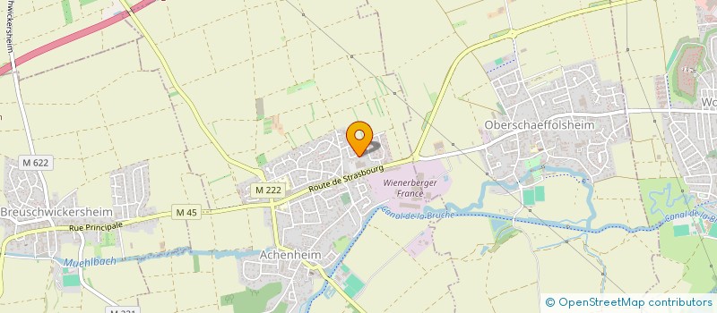 localisation de l'entreprise MONSIEUR PATRICK LIENHARD  ACHENHEIM