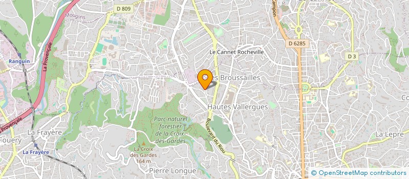 localisation de l'entreprise MONSIEUR PATRICK LIGAMMARI à CANNES