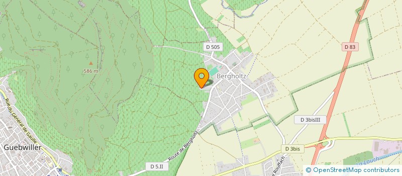 localisation de l'entreprise MONSIEUR PATRICK LINCKER  BERGHOLTZ