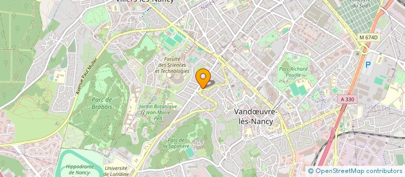 localisation de l'entreprise MONSIEUR PATRICK LIOTE  VANDUVRE-LES-NANCY